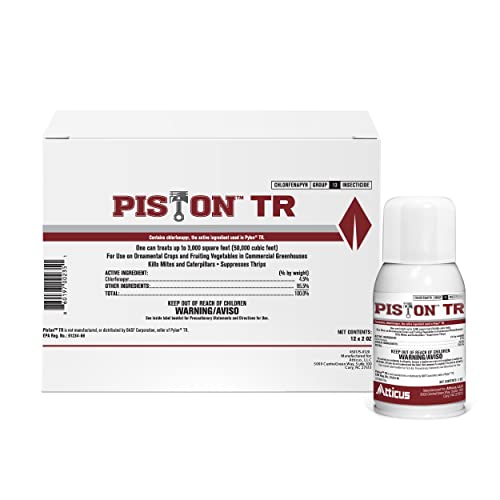 Atticus Piston TR Greenhouse Fogger (12 Pack) - Total Release Chlorfenapyr...