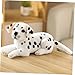 Imagen de KOMBIUDA Peluche de Perro de Felpa Suave Juguete Niñas Obsequio de Cumpleaños Animal de Peluche Diseño de Dálmata Adecuado para Decoración y Juego Infantil