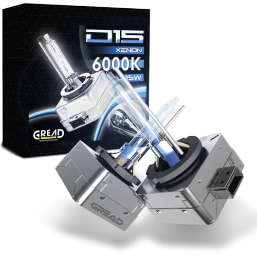 Gread D1S 6000K Xenon 2 bombillas de luces quemador de xenón   12V   35W HID Auto Lámpara, Blanco Faro Delantero De Coche larga vida, Paquete de 2