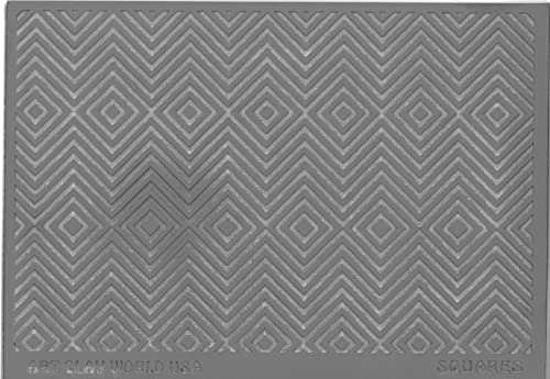 FlexiStamps Texture Sheet Squares Positive Design - 1 pc.