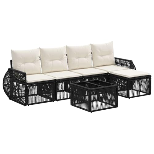 Canapé de jardin moderne et résistant aux intempéries | Ensemble de salon modulable - 2