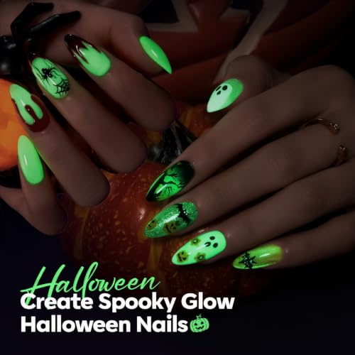 Image of modelones Glow in the Dark Gel Top Coat Clear No Wipe Glossy 15ML