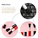 Ipetboom 4pcs Car Detailing Cleaning Brush Set with Soft Bristles for Air Vent, Camera Lens, and Keyboard Interior Dust Removal, Black, Portable for Electronics and Automotive Use