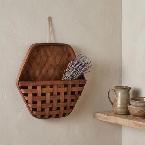 Soporte para flores de madera de pared para ganar espacio en casa 6
