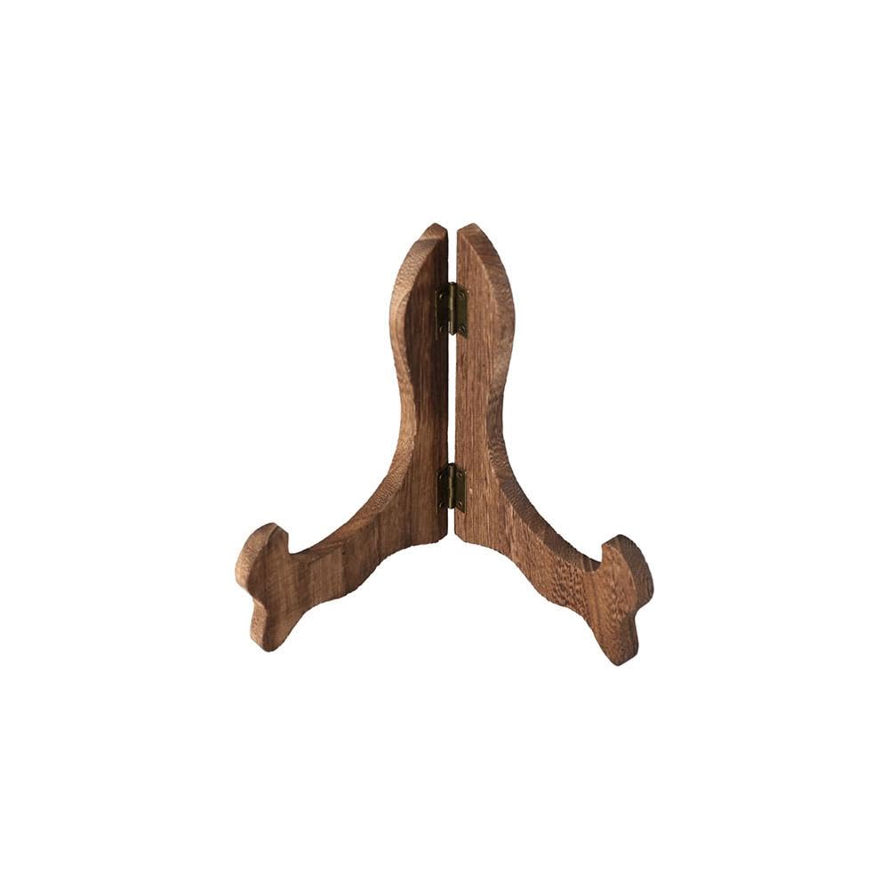 Wooden Plate Stand, Easels Plate Holders, Display Stands for Weddings Home Decoration(11 inch-B)