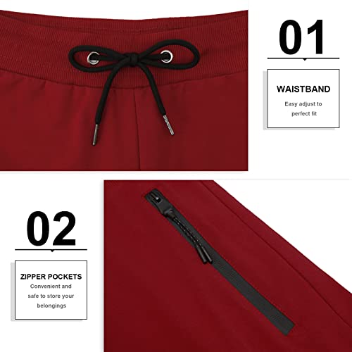 Image of PIDOGYM Men's 5 inch Gym Workout Shorts,Fitted Jogging Short Pants for Bodybuilding Running Training with Zipper Pockets