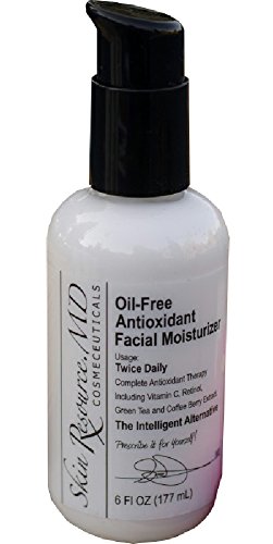 SkinResourceMD Oil-Free Antioxidant Facial Moisturizer - Highest Rating by Dermatologists (Number 1)