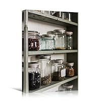 Canvas Wall Art Spices Farmhouse/Country Food Fun Kitchen Multicolor Photography Spices - 12x18 inches