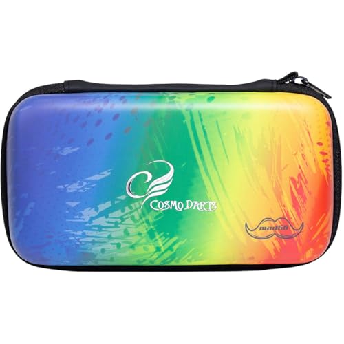 Darts Case Cosmo Darts Clutch Duo Massimo Dante, Rainbow, Casual