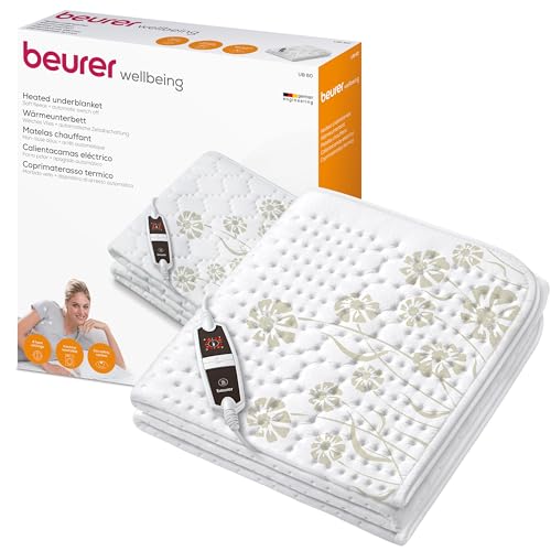 Scaldaletto UB 60 Green Planet Coprimaterasso termico della serie in materiale riciclato 4 livelli di temperatura di cui 2 ECO e dispositivo di riduzione automatica