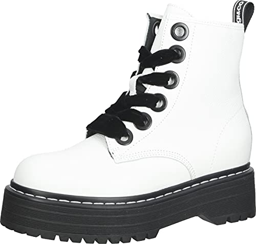 Bottine IGI&CO Femme Dsv 81893 en cuir noir confort avec lacets rapides