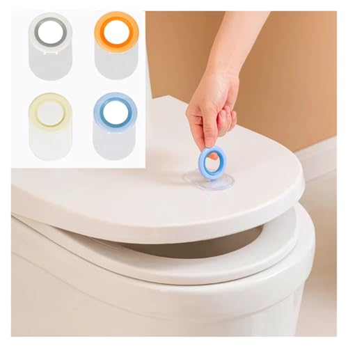 10 elevadores de tapa de inodoro con mango de asiento para accesorios de baño 7