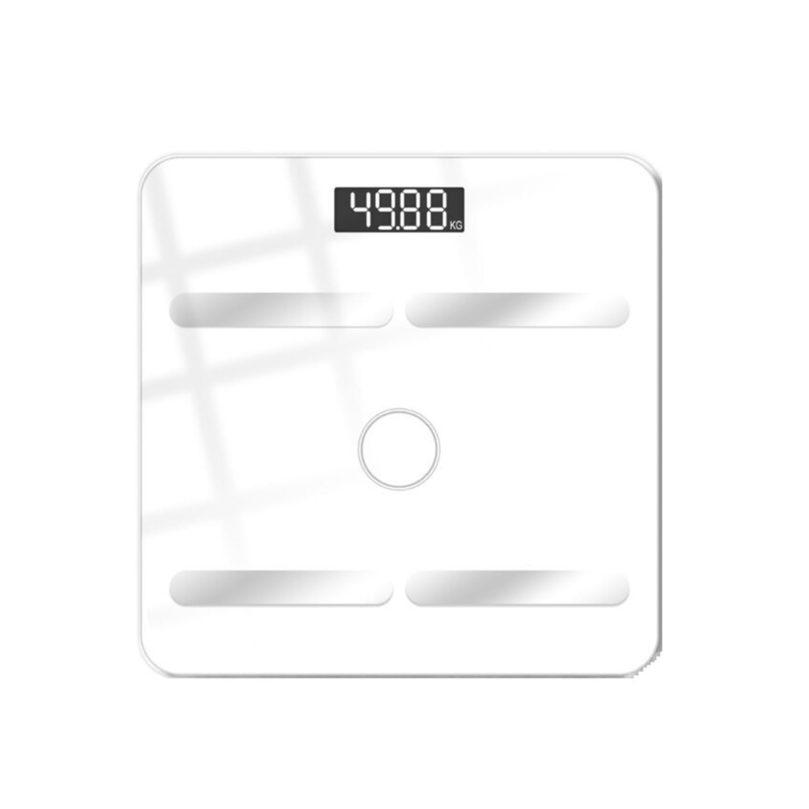 Báscula De Grasa Corporal Inteligente Con Bluetooth, Báscula Electrónica De Carga, Báscula Corporal, Báscula De Grasa For Adultos, Analizador De Peso BMI FáCil De Usar(White,26 26 charging section)