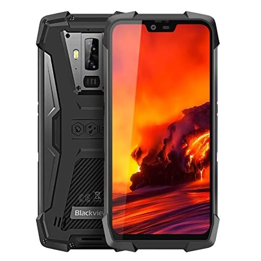 telefono indistruttibile Blackview BV9700 Pro - 5,14 pollici FHD + IP68 Impermeabile rugged Smartphone antiurto, Helio P70 6 GB+128 GB Android 9.0, qualità dell'aria e monitor della frequenza cardiaca
