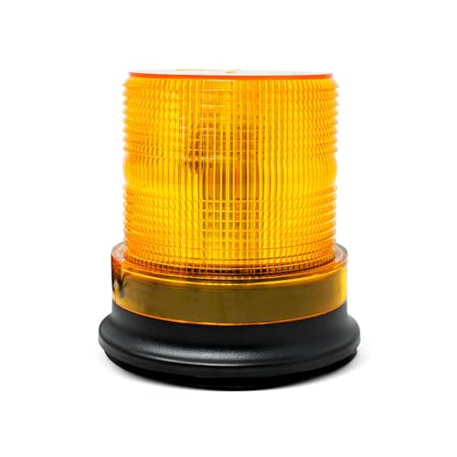 60AMAG Magnet Mounted Snow PLOW Emergency Amber LED Strobe Beacon Warning Light