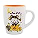 Hello Kitty Sanrio Pumpkin Patch Jumbo Curved Ceramic Latte Mug | Large Coffee Cup For Tea, Espresso, Hot Chocolate | Holds 20 Ounces
