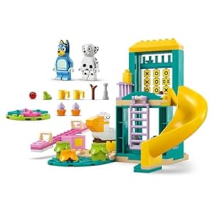 Amazon.co.jp - レゴ® ブルーイ ブルーイとクロエの楽しいプレイグラウンド 11201