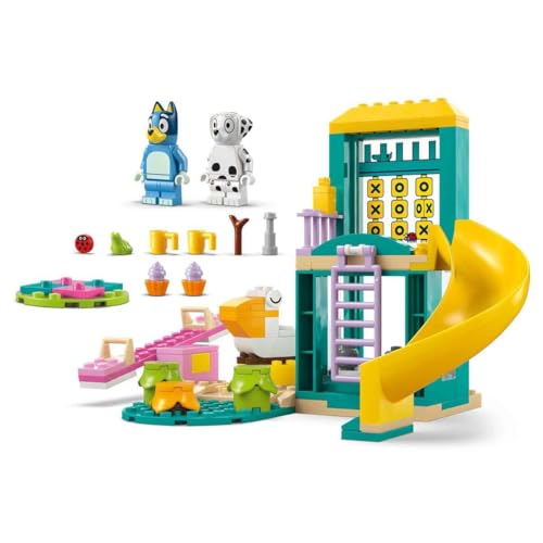 LEGO Bluey: Bluey ve Chloe ile Oyun Parkı Eğlencesi 11201-4 Yaş ve Üzeri Kız ve Erkek Çocukları için Piknik Alanı ile Bluey ve Chloe Minifigürleri İçeren Yaratıcı Oyuncak Yapım Seti (104 Parça)