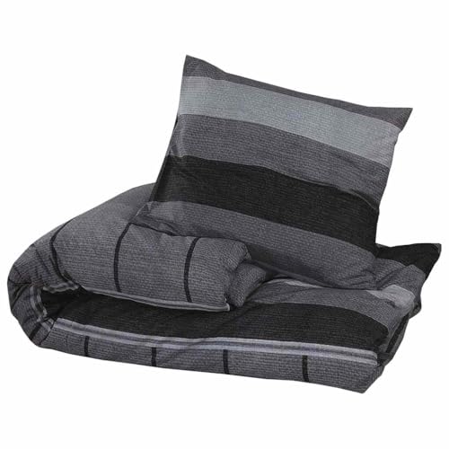 Housse de couette en coton 200x200 lavable en machine sans décoloration - 4