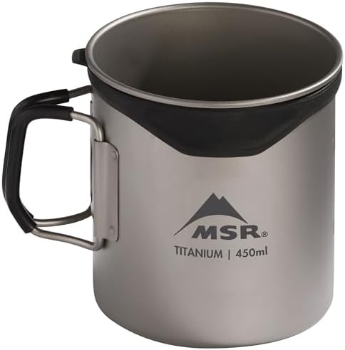MSR Titan Ultralight Titanium Camping Cup – Best Titanium Camping Mug Gift