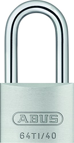 54589 64Ti/40 Candado Titalio 40 Mm Con Arco Alto 40 Mm - Abus En Oferta Abus 64Ti/40Hb40 - Candado Titalium De 40Mm Arco Largo
