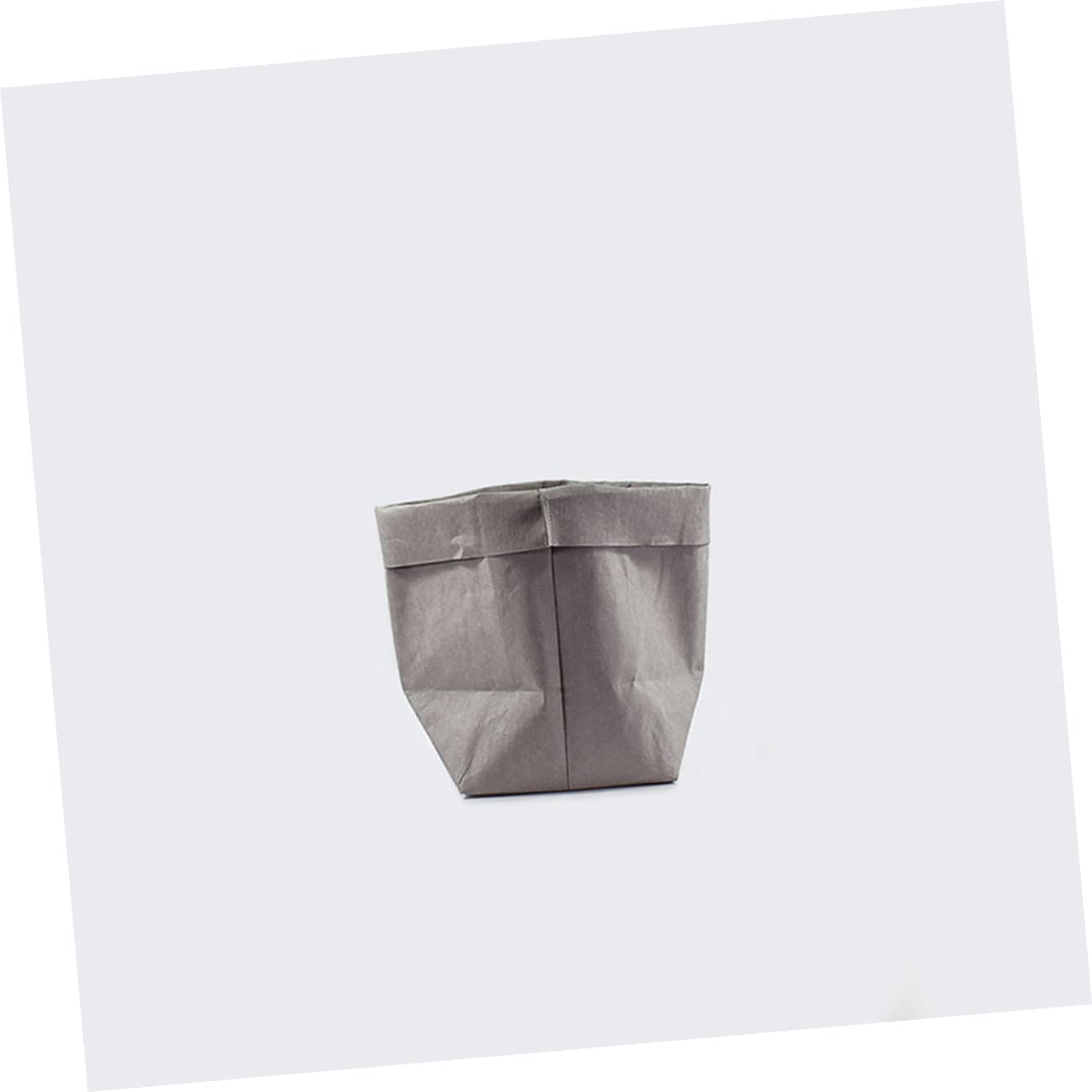 BESPORTBLE Kraft Paper Bag Washable Reusable Organizer for Planters Decorative Storage Cover Large Size l 20x20cm
