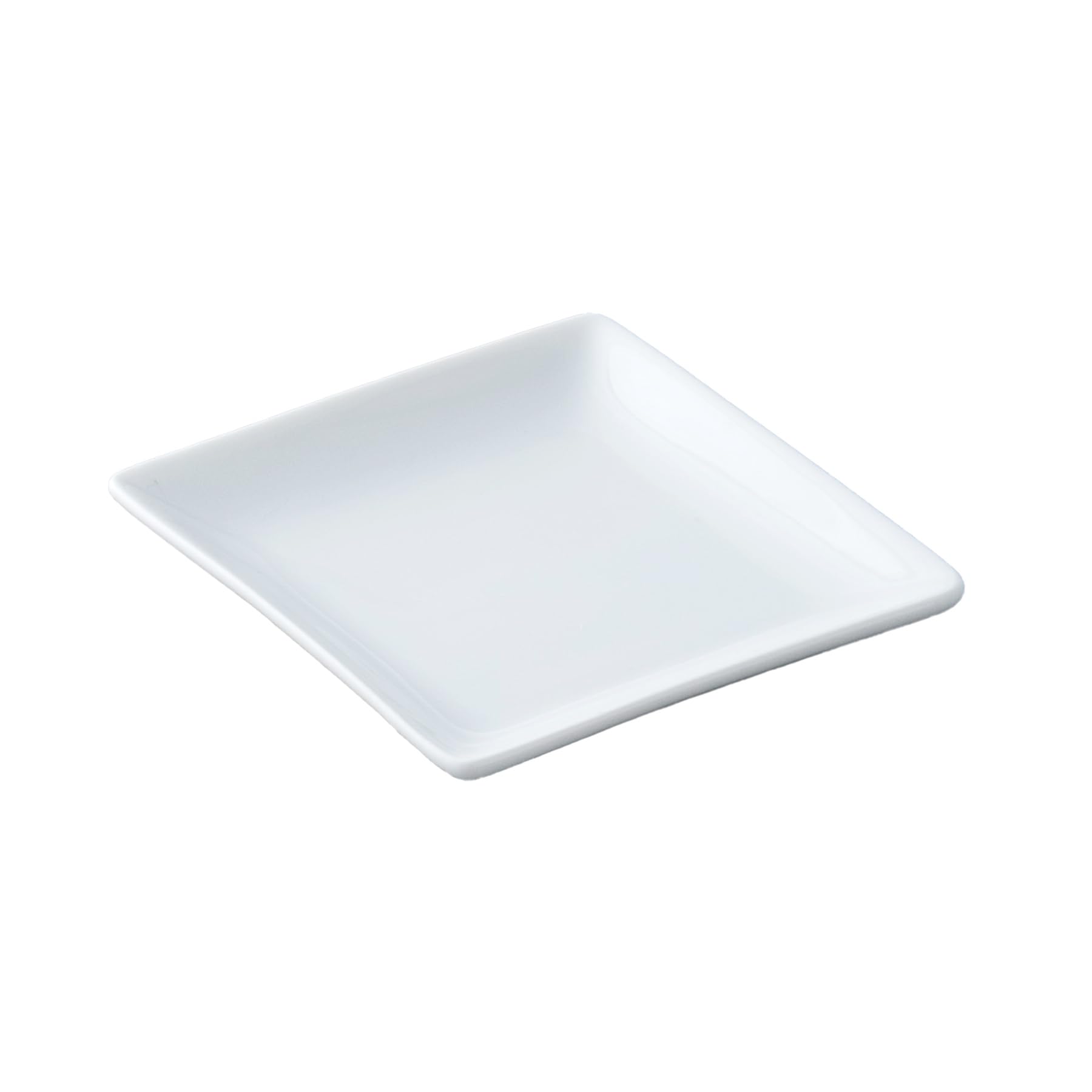 Amazon｜【5枚セット】小皿 スクエアー プレート9cm/ホワイト