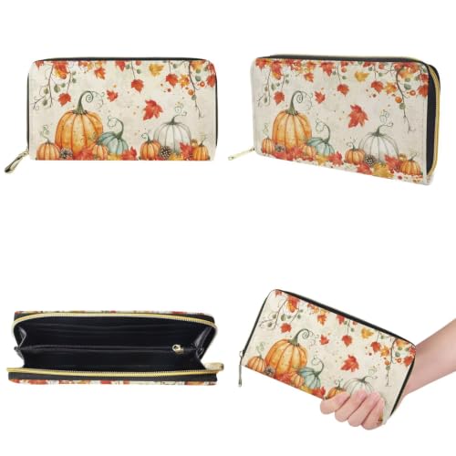 Image of HUGS IDEA Leather Purses and Handbag for Women Bucket Bag with Wrist Wallet 2 Packs