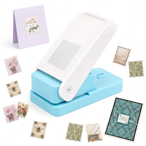 Stamp Paper Punch Portable Lever Action Craft Punch Stamp Cuttersfor Paper Crafting Scrapbooking Handmade Paper Punch for Crafting Scrapbooking Diy Card Making