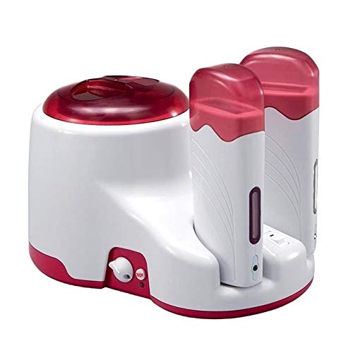 Kosmetex Professional Combi 2er Wachspatronen + 400ml Dose Executive Wachswärmer, Wachs-Erhitzer f. Patronen und Dosen