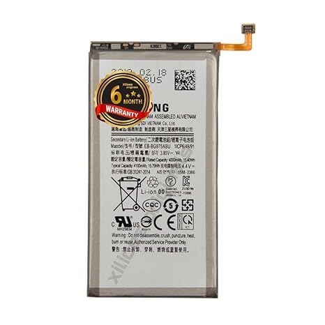 Image of EB-BG975ABU Battery for Samsung S10 Plus G975F G975U G975W Battery with 6 Month Warranty***** (O10)