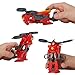Transformers EarthSpark 1-Step Smash Changers Terran Twitch 4-Inch Action Figure, Robot Toys for Boys and Girls 6 and Up