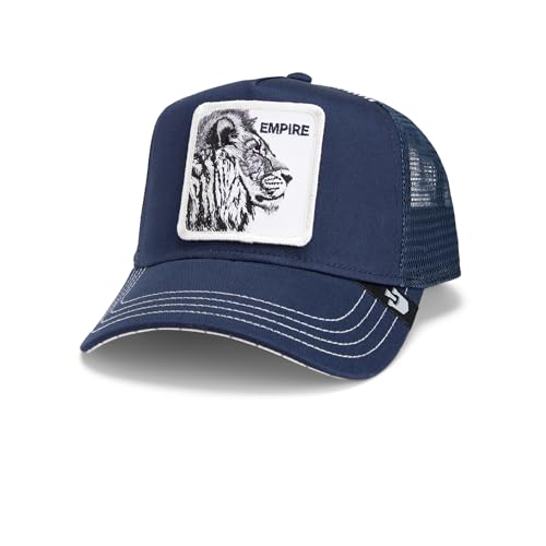 Goorin Bros. Trucker Cap The Empire Lion Navy Dunkelblau, Size:OneSize