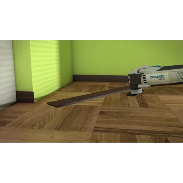 Dremel DSM20 Kompaktsäge 710W Handkreissäge Set (mit 6 Zubehören und 1 Staubsaugeraufsatz, zum Sauberen Schneiden von… – Bild 8