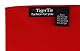 TigerTie Satin Einstecktuch in rot einfarbig Uni - Tuch Polyester - Größe 26 x 26 cm