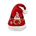 Pack 6 Gorros Papá Noel, Navidad, Modelo: Santa Claus, Alce, Muñeco de...