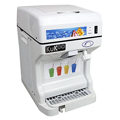 KuKoo Gastro Ice Shaver Eismaschine Slusheis Wassereis Eisschnee Schneeeis Shaved Iced Eisbearbeitung Küchenmaschine – Bild 3