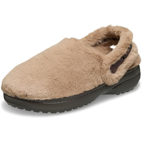 Crocs Unisex-Adult Classic Unfurgettable Clogs, Fuzzy Slippers