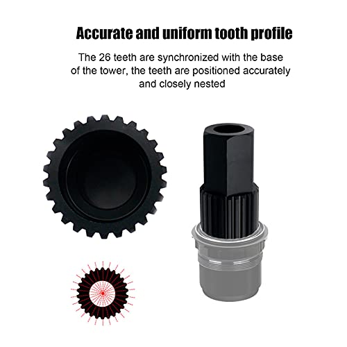 Bike Freewheel Remover,Bike Ratchet Hub Remover Aluminum Alloy Bike Freewheel Removal Repair Tool Bicycles And Spare Parts Ride - Image 2