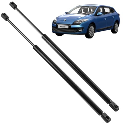 2 amortiguadores maletero compatibles para Megane 3 Estate (2009-2016) muelle neumático maletero. 844300009R