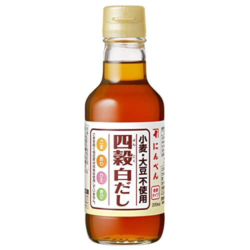 にんべん 四穀白だし 200ml×4本