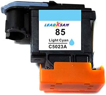 6X Compatible printhead for hp84 for hp85 C5019A C9420A C9421A C9422A C9423A C9424A Print Head Replace for HP 84 85 30 90R 130 (Light Cyan x1)