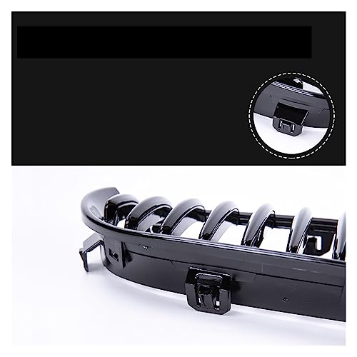 Rejilla delantera en gloss black que renueva el parachoques de tu Serie 3 E90 o E91. 3