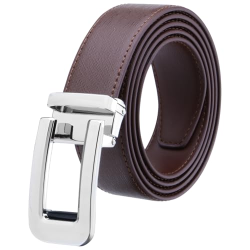 Image of Labnoft Men's PU Leather Auto-lock Belt