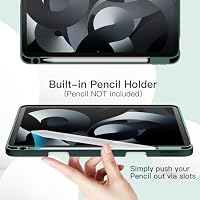 JETech Hülle für iPad Air 11" M4/M3/M2 & Air 5/4 10,9", Neblig Grün – Ansicht 5
