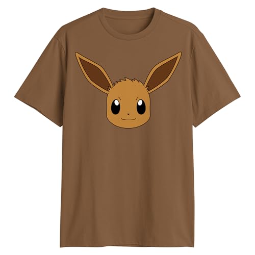 Pokemon Big Face Charmander Pikachu Squirtle Bulbasaur Psyduck Snorlax Eevee Adult T-Shirt