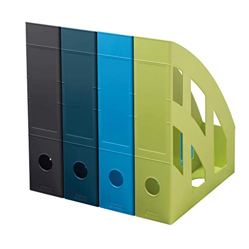 Herlitz Stehsammler A4-C4 Classic Herlitz Recycling Blauer Engel anthrazit