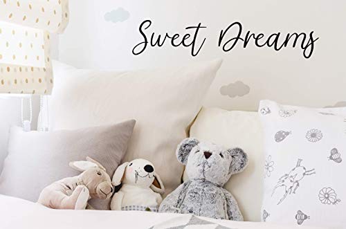 Story of Home LLC Sweet Dreams Wall Decal Nursery Wall Decal Kids Room Wall Decal Nursery Wall Sticker Kids Room Wall Sticker Vinyl Wall Decal