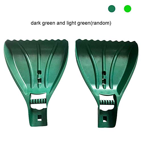 Preisvergleich Produktbild Schaufelhände, 1 Paar Laubpicker Laubsammler Laubschaufel Laubrechen Hand, Handrechen Gardena Aus Robustem Kunststoff, Laubgreifer Hand Für Blätter Und Gartenabfälle Fegen Und Heben