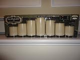 Flameless LED Candles - 7PK Remote Controlled, Realistic Wick & Vanilla Scented Wax